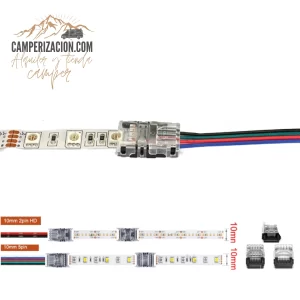 Conectores rápidos tiras LED