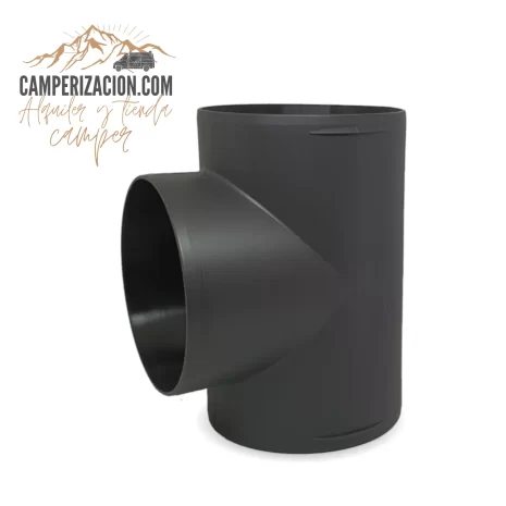 Conexión en T tubo 90mm Conexión en T tubo 90mm