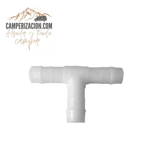 Empalme conector forma de T para mangueras