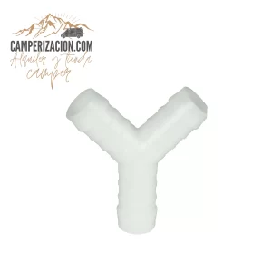 Empalme conector forma de Y para mangueras