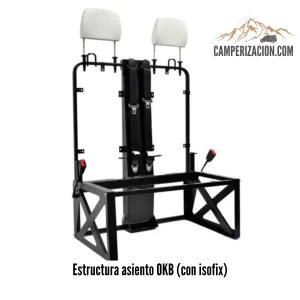 Estructura OKB asiento doble trasero