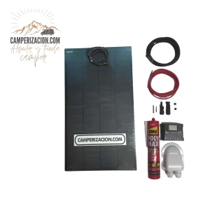 Kit Solar | Kit placa flexible 180W | Furgonetas Medianas