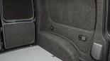 Moqueta flexible tapizado camper grafito muestra en furgo