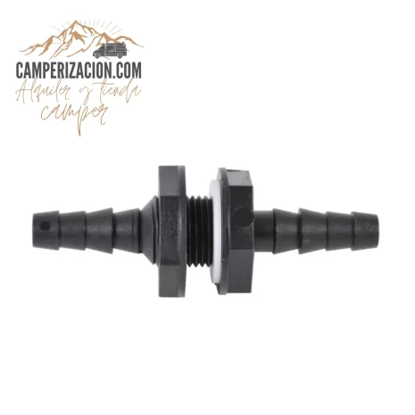 Pasamuros recto para mangueras 10_12mm Pasamuros recto para mangueras 10_12mm