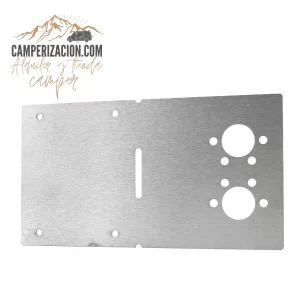 Soporte de montaje doblable 90º inoxidable